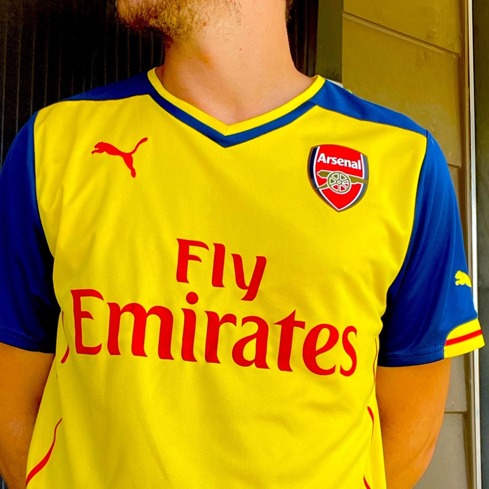 Arsenal Puma Yellow Kit size M